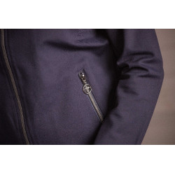 Pénélope Tweeny Strass Jacke Marine Marineblau