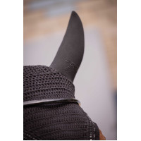 Mütze für Pferde Pénélope Soundless Strass Schwarz