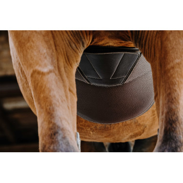 Gurt mit Magnetbauchlatz Norton Havanna Braun