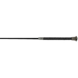 Dressurgerte Whip & Go Strassy Schwarz