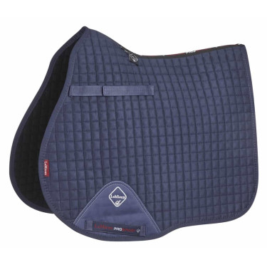 LeMieux Wildleder GP Square Schabracke Marineblau