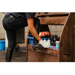 Belvoir® Carr & Day & Martin Tack Cleaner Reinigungshandschuhe Weiß Wei&szlig;