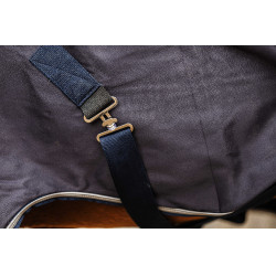 Hemd Equithème Vague Marineblau