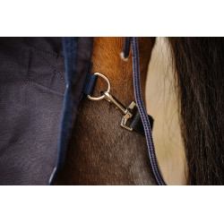 Hemd Equithème Vague Marineblau