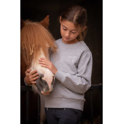 Sweat Pénélope Cassou Meliertes Grau