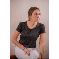 T-Shirt Tecty Pénélope Kurzarm Grau T-Shirt Tecty Pénélope Kurzarm Grau