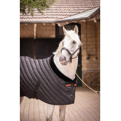 Stalldecke Diagonale Paddock Sports 400g Schwarz