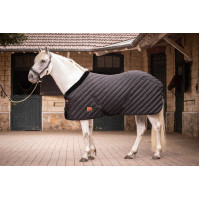 Stalldecke Diagonale Paddock Sports 400g Schwarz