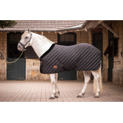 Stalldecke Diagonale Paddock Sports 400g Schwarz