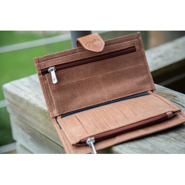 Portemonnaie Pénélope Bertille Cognac Braun