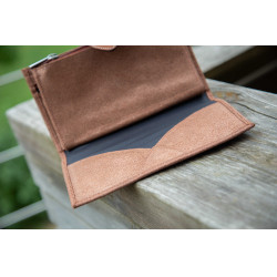 Portemonnaie Pénélope Bertille Cognac Braun