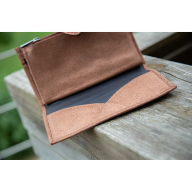 Portemonnaie Pénélope Bertille Cognac Braun