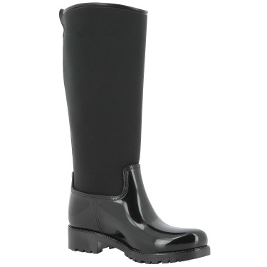 Gummistiefel Equithème Je t'aime Schwarz