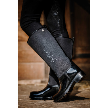 Gummistiefel Equithème Je t'aime Schwarz