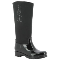 Gummistiefel Equithème Je t'aime Schwarz