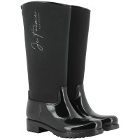 Gummistiefel Equithème Je t'aime Schwarz