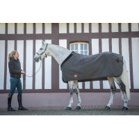 Wooltouch-Decke Paddock Sports Meliertes Grau