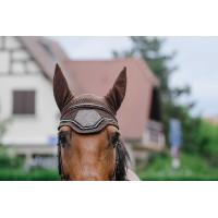 Fliegenhaube Equithème Domino Blau Fliegenhaube Equithème Domino Blau