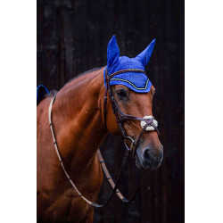 Fliegenhaube Equithème Domino Königsblau