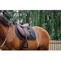 Satteldecke Equithème Domino Grün Grün Satteldecke Equithème Domino Grün Grün