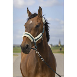 Halfter Equithème Nylon Lammfell