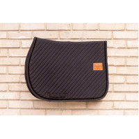 Teppich Diagonal Paddock Sports Schwarz