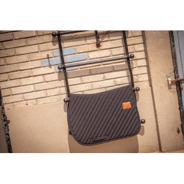 Teppich Diagonal Paddock Sports Schwarz