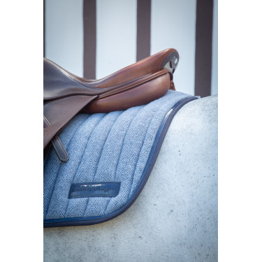 Wolltouch Schabracke Paddock Sports Blau