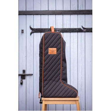 Stiefeltasche Paddock Sports Schwarz
