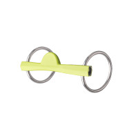 Mundstück 2 Ringe Metalab Flexi Soft Halbmonden Grün Gr&uuml;n