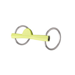 Mundstück 2 Ringe Metalab Flexi Soft Halbmonden Grün Gr&uuml;n