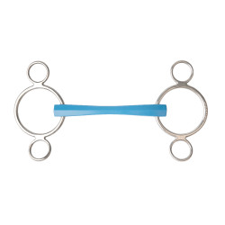 Verstellbares Gebiss Metalab Flexi 3 Ringe Blau Verstellbares Gebiss Metalab Flexi 3 Ringe Blau