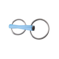 Gebiss 2 Ringe Metalab Flexi gerade Blau Gebiss 2 Ringe Metalab Flexi gerade Blau