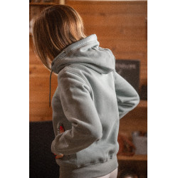 Fluoreszierendes Sweatshirt Pénélope Salbeigrün Gr&uuml;n
