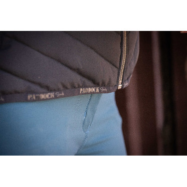 Ärmellose Daunenweste Longueil Paddock Sports Schwarz