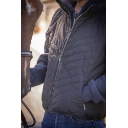 Ärmellose Daunenweste Longueil Paddock Sports Schwarz