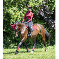 Fliegenhaube LeMieux Classic Chilli Rot