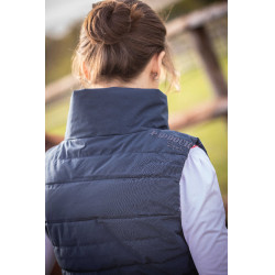 Ärmellose Daunenweste Longueil Paddock Sports Marineblau