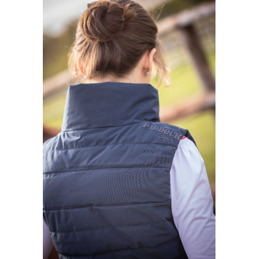 Ärmellose Daunenweste Longueil Paddock Sports Marineblau