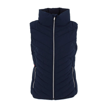 Ärmellose Daunenweste Longueil Paddock Sports Marineblau
