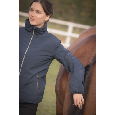Blouson Laffitte Paddock Sports Marineblau