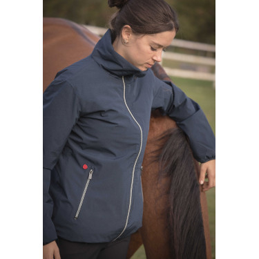 Blouson Laffitte Paddock Sports Marineblau