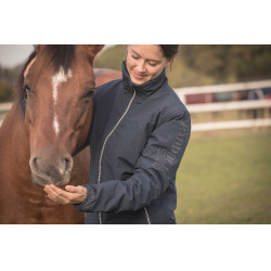 Blouson Laffitte Paddock Sports Marineblau