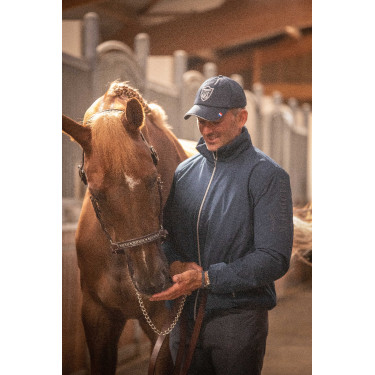 Blouson Laffitte Paddock Sports Marineblau