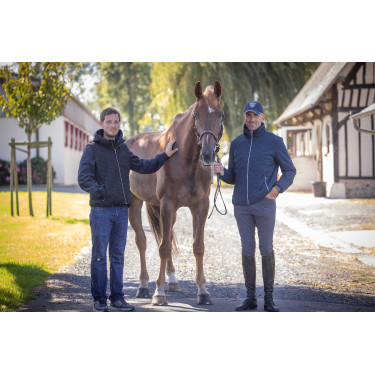 Blouson Laffitte Paddock Sports Marineblau