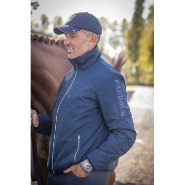 Blouson Laffitte Paddock Sports Marineblau