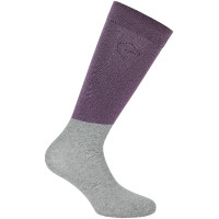 Reitsocken Equithème Compet Je t'aime Altrosa / Anthrazit Reitsocken Equithème Compet Je t'aime Altrosa / Anthrazit