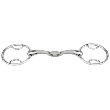 Gebiss 2 Ringe Sprenger Satinox mit doppelter Gelenkverbindung Gebiss 2 Ringe Sprenger Satinox mit doppelter Gelenkverbindung