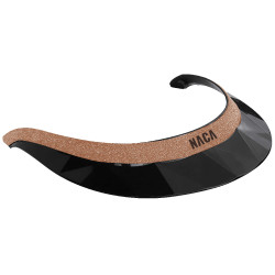 Vizier voor helm Naca GlowUp Schwarz / Roségold