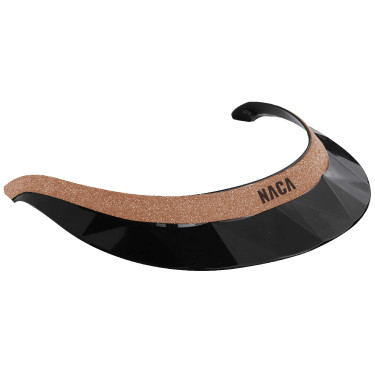 Vizier voor helm Naca GlowUp Schwarz / Roségold